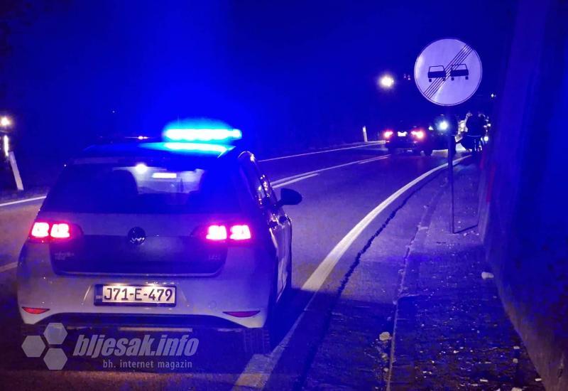 Prometna nesreća u Salakovcu - Mostar - Jablanica: Sudar tri automobila